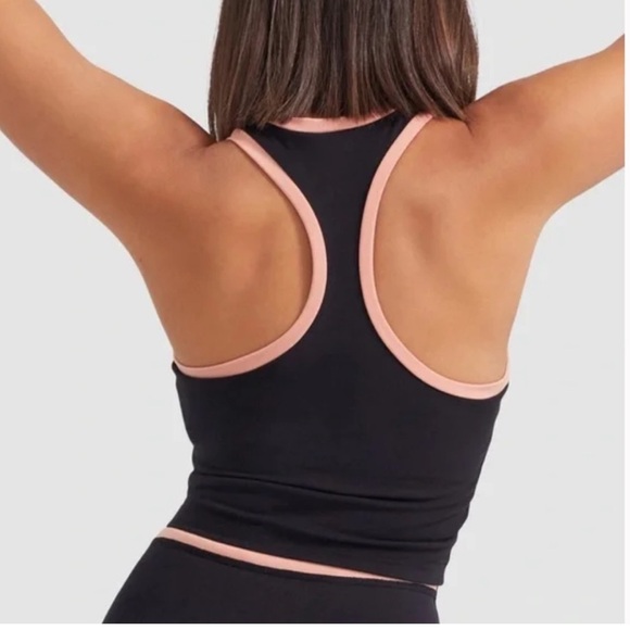 NWT PE Nation Matchplay Long Line Sports Bra in black size Small - Picture 2 of 7